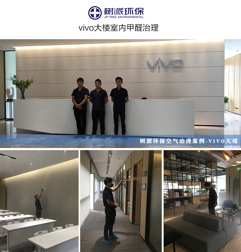 树派环保-vivo杭州研发中心除甲醛施工现场照片